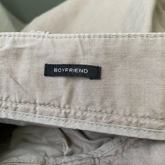 Talbots Pants Womens Size 10 Boyfriend Kahki Convertible Roll Tab Hiking Baggy - Picture 9 of 10